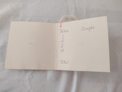 VTG 1950s Set of 12 Handmade Bridge Club Score Cards by KATHERINE PENNEBAKER - Picture 3 of 16