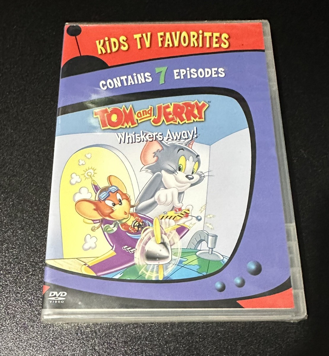 Tom and Jerry: Whiskers Away! (7 Cartoons) (DVD) Brand New Sealed