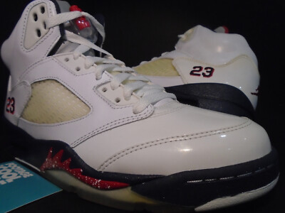 NIKE AIR JORDAN V 5 RETRO INDEPENDENCE DAY OLYMPIC WHITE BLUE RED 136027-103 7
