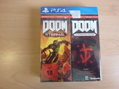 DOOM Eternal & DOOM Slayers Collection Double Pack FSK18 Playstation PS4 NEU