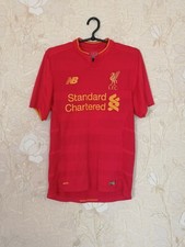 Liverpool 2016 - 2017 home football shirt jersey New Balance size YXL S adult