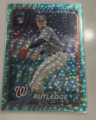 Jackson Rutledge Topps 2024 Topps Series 2 - Aqua Foil #503 Jackson Rutledge /399 (RC) | eBay