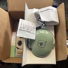 David Clark H10-76 Us Military Aviation Headset New Never Unboxed  Air Force ‘03