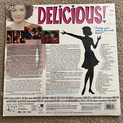The Flower of My Secret (1995) Laserdisc Not DVD Almodovar -Tested