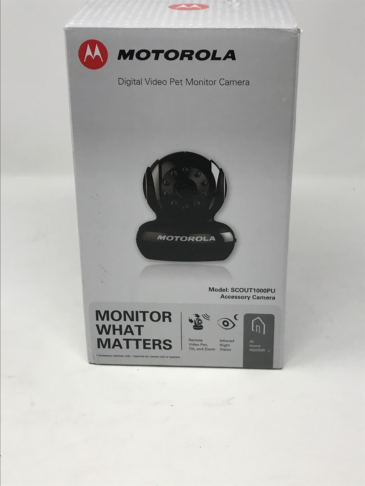 Motorola SCOUT1000PU Digital Video Pet Monitor Camera, Brand New-image