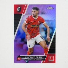 2022 Topps Chrome Bundesliga VINCENZO GRIFO Purple /299