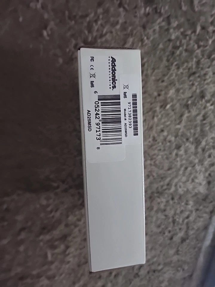 Addonics 2.5" mSATA flash hard drive kit PRO - storage bay adapter.  #r7 - Image 2 of 3