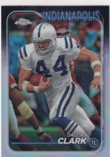 2024 TOPPS CHROME REFRACTORS DALLAS CLARK INDIANAPOLIS COLTS NFL FOOTBALL #-567