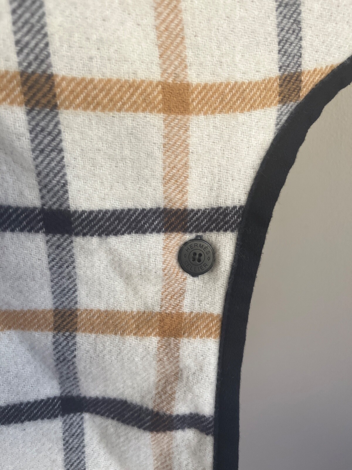 Hermes Reversible Merino Wool Poncho image 4