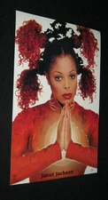 Original Signature Superstars 1998 JANET JACKSON-GLOWING HANDS- Funky Enterprise
