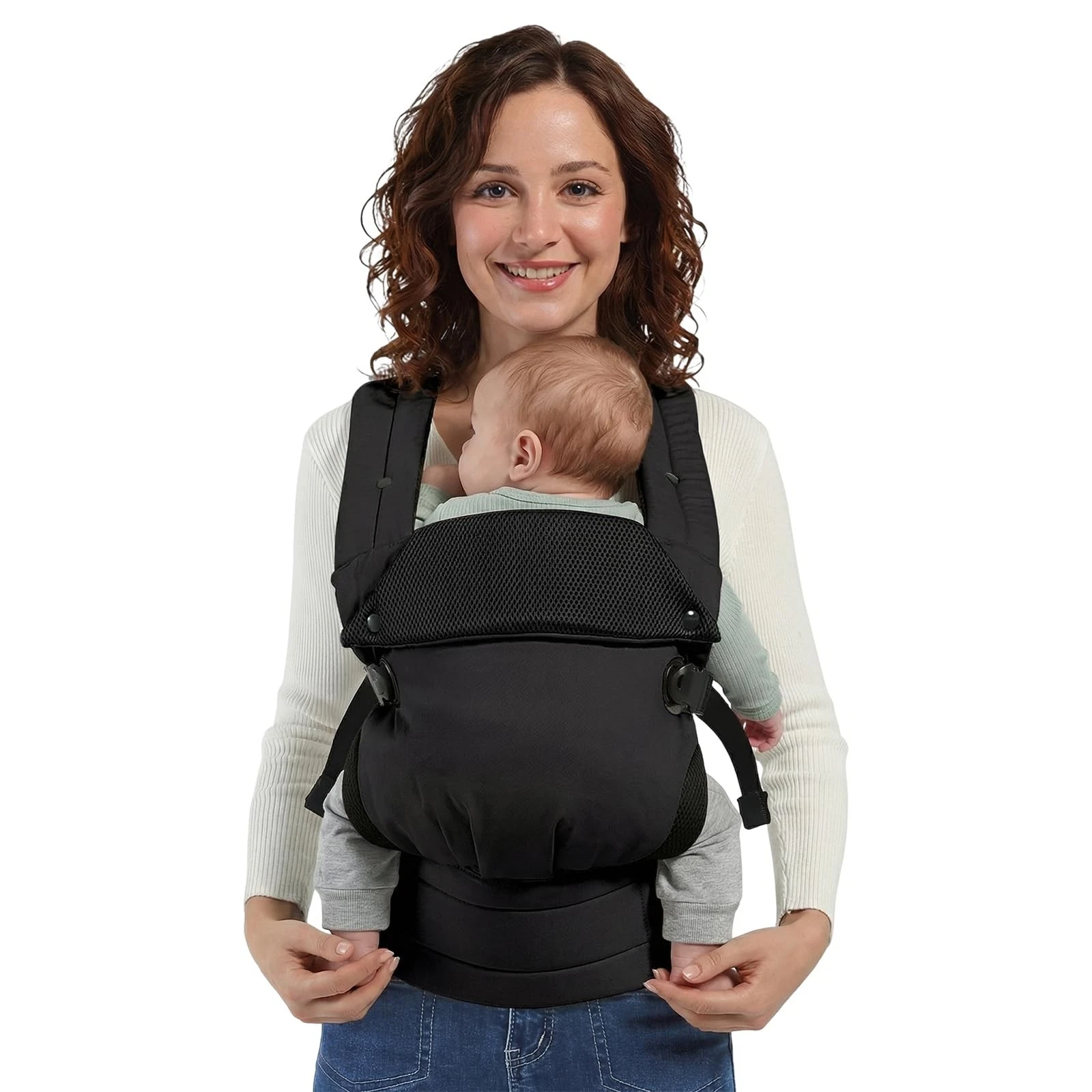 Baby Carrier Newborn to Toddler, Adjustable Toddler Carrier, Baby Holder Carr...