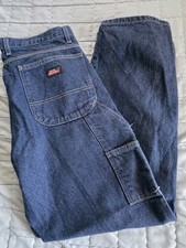 Dickies Men's Carpenter Work Denim Jeans 34x31
