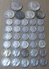 Junk 90% Silver US coin lot $5.00 Face Value - Kennedy/Mercury/Washington etc.