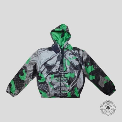 Louis Vuitton Patchwork Portrait Hooded Blouson in Grey | eBay