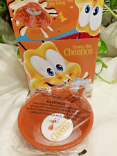 NIB Honey Nut Cheerios "Sipping" Cereal Milk Bowl Fun Collectors Item