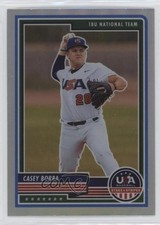 2023 Panini USA Baseball Stars & Stripes Silver Prizm Casey Borba #3 0kz0