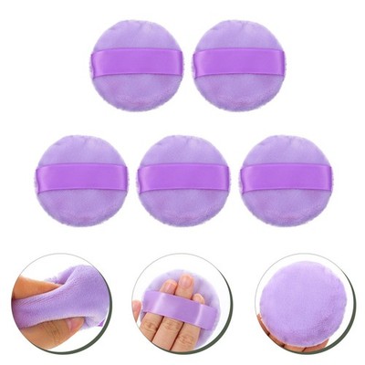  5 Pcs Makeup Zubehör Trockener Puderquast Kompakte Puderquaste Schminken