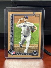 Topps 2025 Series 2 Gold #686 Max Scherzer Blue Jays 955/2025 Serial Numbered