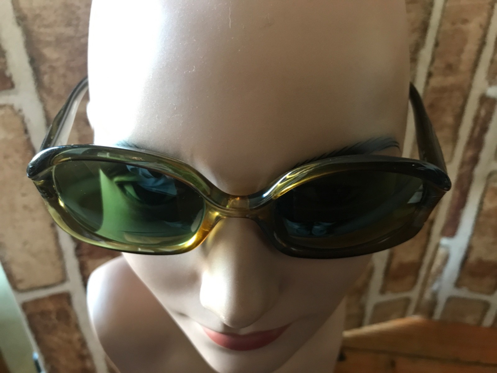 1970s MARWITZ translucent tortoise SUNGLASSES Ger… - image 1