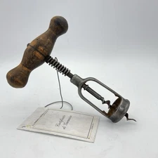 Cavatappi Antico inglese da collezione d'epoca corkscrew vintage tirebouchon 800