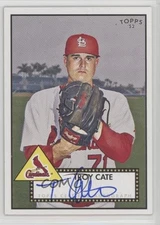 2007 Topps '52 Signatures Troy Cate #52S-TPC Rookie Auto RC