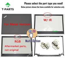 01AX955 New for Lenovo Thinkpad T480 A485 Lcd Cover Back Lid MG Bezel Hinges Lot