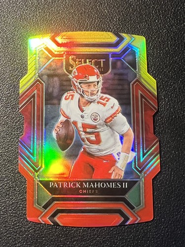2021 Panini Select - Club Level Patrick Mahomes II #202 Red & Yellow Prizm...