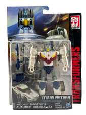 Transformers Titans Return Autobot Throttle & Breakaway Figure Set NIB