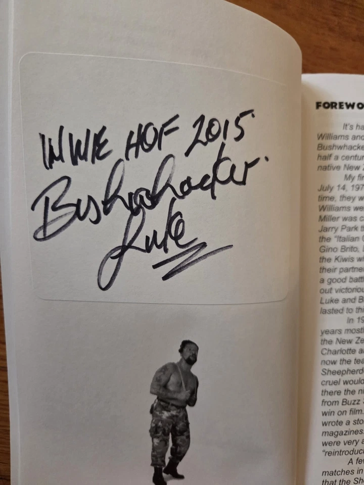 The Bushwhackers Autobiography - WWE - Signed & Numbered Edition No. 38 of 50 - Image 3 of 4