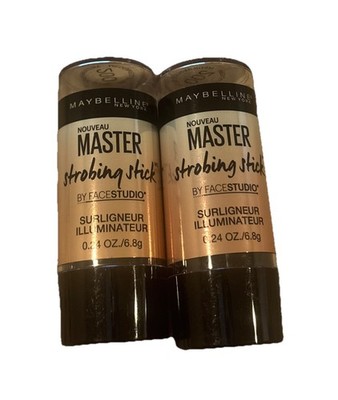 Maybelline Master Strobing Stick # 200 Medium/ Nude Glow ( Lot Of 2)