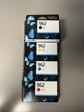 Brand New Factory Sealed HP 962 Ink Full Set Black, Yellow, Cyan and Magenta
