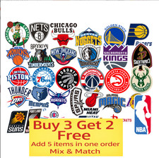 31pcs Waterproof Vinyl Stickers Nba All 30 Teams Logo Basketball Luggage Phone