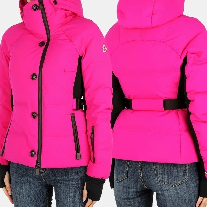 Moncler Giacca Corta Piumino Donna GUYANE (Rosa) 1A51240 53861 555 54670050