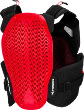 ALPINESTARS A-4 PLASMA CHEST PROTECTOR BLK/RED/WHT MD/LG