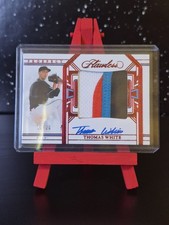 2024 Panini Flawless #PPA-TW Thomas White Prospect Patch Autograph Ruby #/20