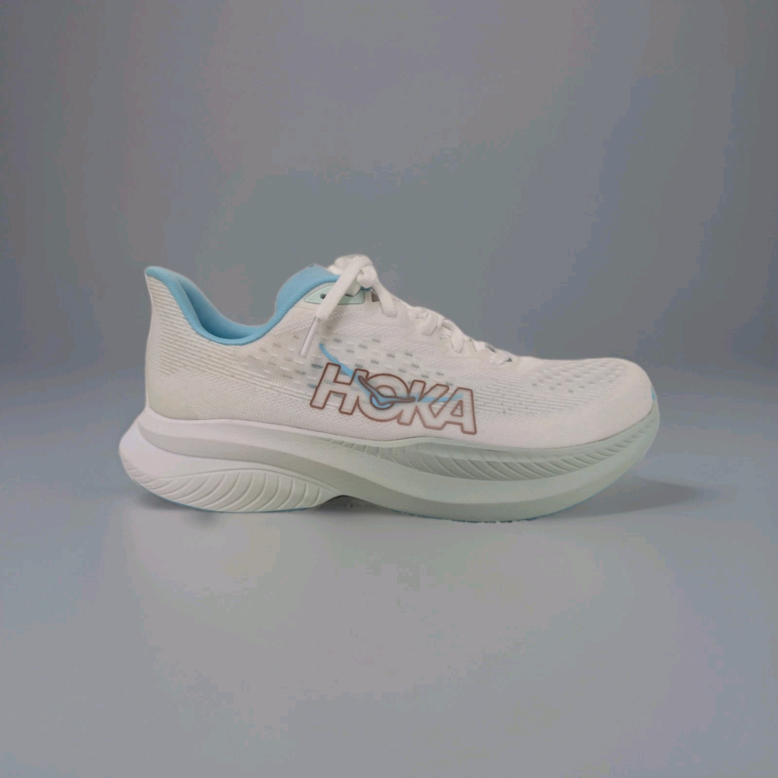 Hoka One One Womens Mach 6 1147810 FTRS White Running Shoes Sneakers Size 8.5 B thumbnail 8