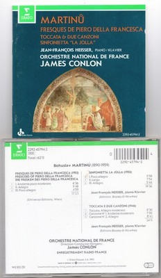 Bohuslav Martinu - Frescoes of Piero Della Francesca/Sinfonietta/Toccata, Erato