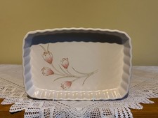 Biltons Spring Bouquet Rectangular Serving Dish 10 1/2" x 7" RARE unused