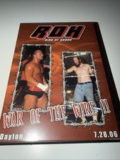 Ring of Honor War of The Wire II 2 Dayton OH 7.28.06 DVD ROH WWE WWF OOP