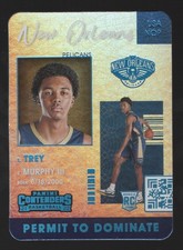 2021-22 Panini Contenders Trey Murphy III Permit to Dominate Case Hit SSP RC