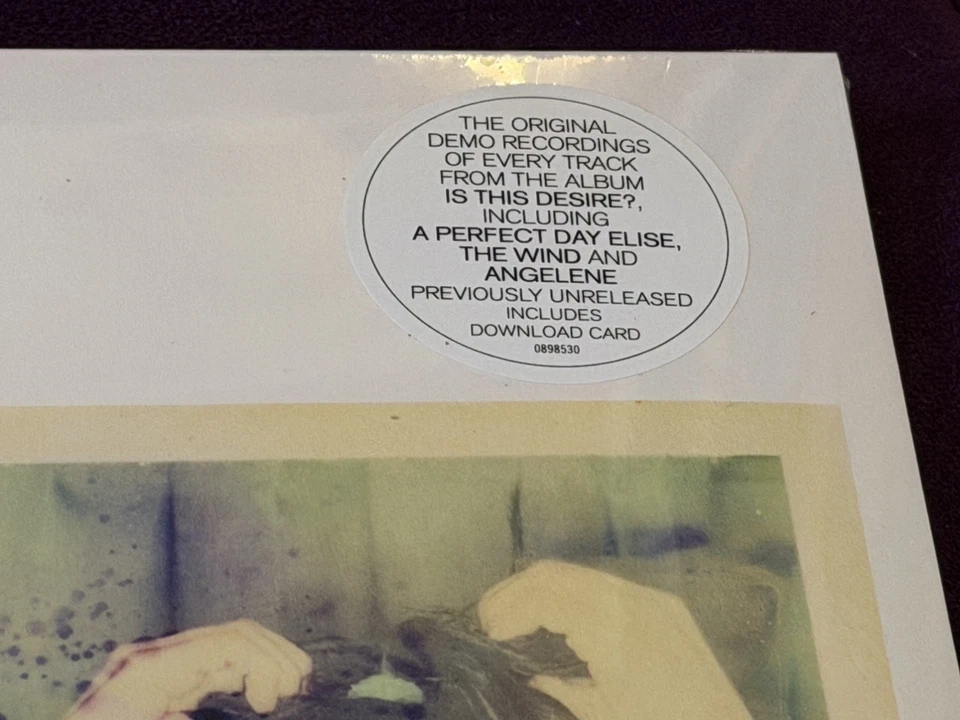 ROCK / PJ Harvey: 'Is This Desire? - Demos' Black 12" Vinyl LP Album (Sealed) - Image 4 of 4
