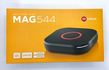 MAG 544 Décodeur IPTV avec prise en charge 4K et HEVC H 265 Linux