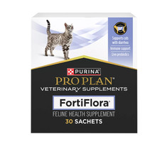 Purina Pro Plan Veterinary Cat Supplement - FortiFlora Probiotic Powder, 30ct