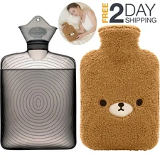 Bolsa De Agua Caliente Con Funda Oso De Peluche Para El Dolor Menstrual Colicos
