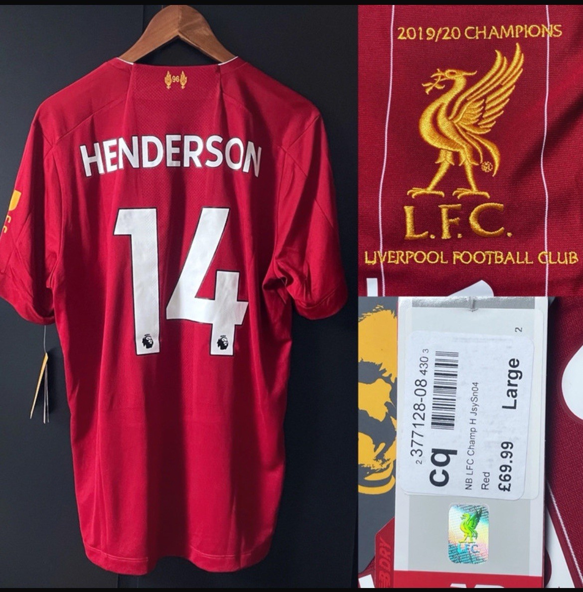 Champions League Jersey New Balance Liverpool New Balance