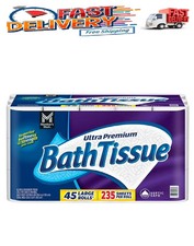 Member's Mark Ultra Premium 2-Ply Toilet Paper 45 rolls, 235 sheets/roll