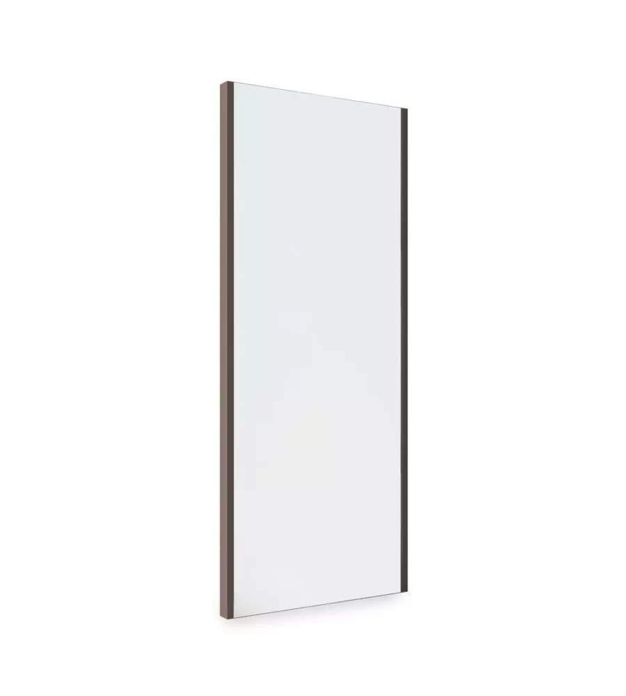 Specchio Magico per Armadio Moka 100x34 cm | Soluzione Salvaspazio