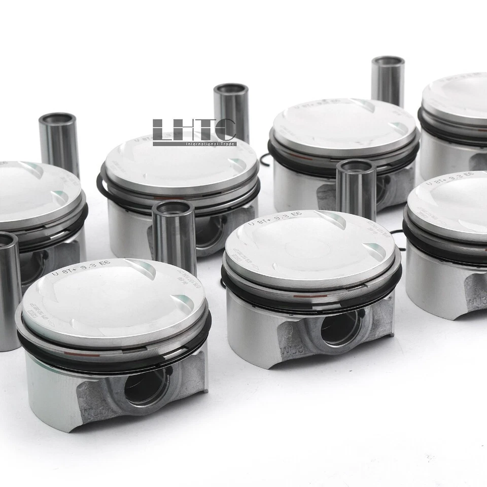 8x Pistons & Rings Set STD 9.3:1 For Audi RS6 C7 RS7 S8 4.0 TFSI CTF CWU CRD DDT - Image 3 of 4