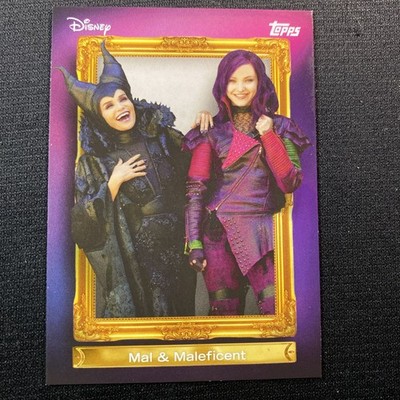 2026 Topps Disney Neon - #FF-34 Mal & Maleficent Family First Insert
