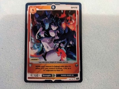 Vcard TCG Divine Chaos 1st Edition SPITE PL8 Common (N)M